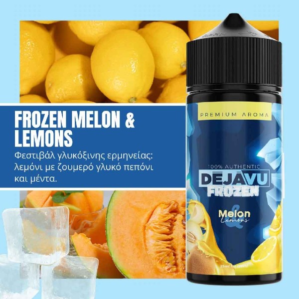 NTEZABOY Frozen Melon & Lemons 25/120ml - Χονδρική